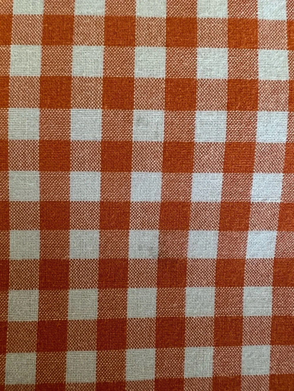 Ralph Lauren Boys Orange White Check Button Down Shirt Blue Pony GUC